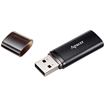 Apacer 64GB AH25B Black USB 3.2 Flash Drive