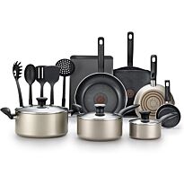 Tefal Culinaire 16Piece Nonstick Champagne Cookware Set