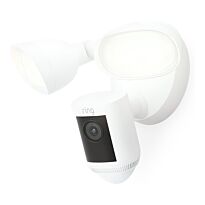 Ring Floodlight 2K Camera Wired Pro White