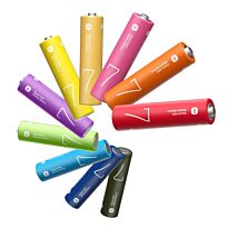 Xiaomi AAA Rainbow Batteries (10 Pack)