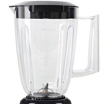 Mellerware 1L 300w Jug Blender Black ABS - 1L Plastic Jar