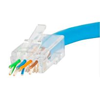 Ellies Cat6 UTP RJ45 Modular Snap Plugs 50 Pack