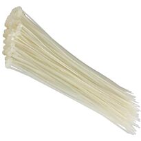 Noble Nylon Cable Ties 3.6 x 200mm Pack of 100 White