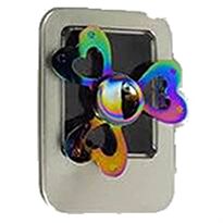 Sceedo Fidget Spinner 3 Arm Heart Chrome No Packaging No Warranty