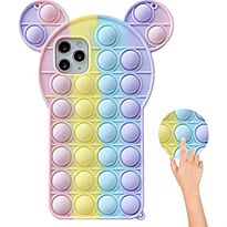 Sceedo Pop It Bubble Iphone X Cover Pink Rainbow No Packaging No Warranty