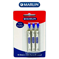 Marlin Pencil Leads 0.5mm - Blister of 3 Tubes