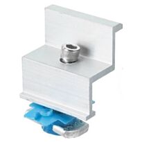 Solarix End Clamp 40mm ELL Solar Panel Mounting