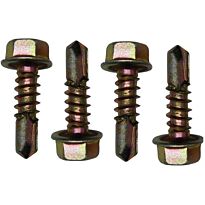 Solarix Hexagon Head Self Tapping Screw Pack of 4