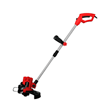 Casals Electric Grass Trimmer Aluminium Red - Powerful 550 watts Motor, 290mm Cutting Diameter