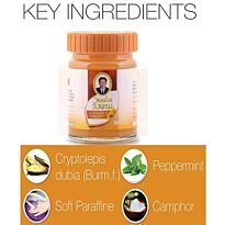 Wangprom Herbal Thai Massage Cool Balm Turmeric And Camphor
