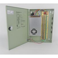 Securnix 12VDC 20Amp 18 Channel CCTV Power Supply Box