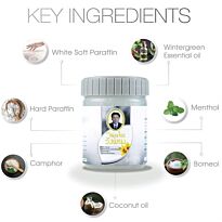 Wangprom Herbal Thai Massage Hot Balm Wintergreen And Menthol