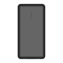 Belkin BoostCharge 20000mAh 3-Port Power Bank with USB-A to USB-C Cable Black