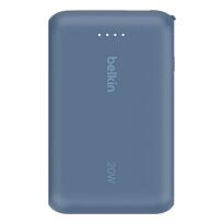 Belkin BoostCharge 10 000 mAh with USB-C Cable and Port Power Bank Blue