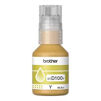 Brother BTD100Y Yellow Ink Bottle Original 8ZCCC200340 Single-pack
