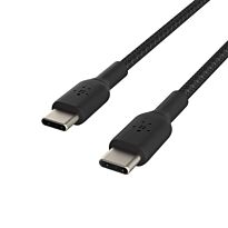 Belkin BoostCharge 1m Braided USB-C to USB-C Cable - Black