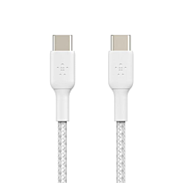 Belkin BoostCharge USB Type-C to USB Type-C 1m Braided Cable 2-pack White