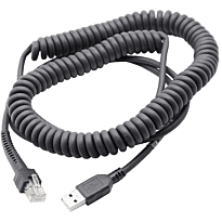 Zebra 2.7m Coiled USB Cable