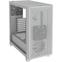 Corsair 3000D Airflow ATX Mid-Tower Tempered Glass PC case - White