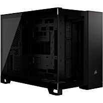 Corsair 2500X Mid-Tower Dual Chamber Micro ATX PC case - Black