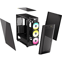 Corsair 480T RGB Airflow Tempered Glass Mid-Tower Case Black