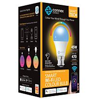 Connex Smart WiFi Bulb 6W LED RGB White Bayonet