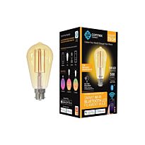 Connex Smart WiFi Bulb 5W LED Amber Filament Vintage Bayonet