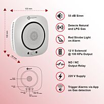 Connex Smart WiFi Gas Detector Alarm
