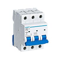 Chint AC 6kA 3P 63A Circuit Breaker C-Curve 3 Phase