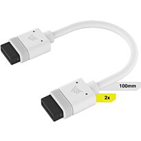 Corsair iCUE Link cable - 2x 100mm - White