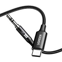 UGreen USB Type-C to 3.5mm AUX Audio Cable 1M - Black