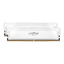 Crucial Pro DDR5-6000 64GB Overclocking Memory Kit - White