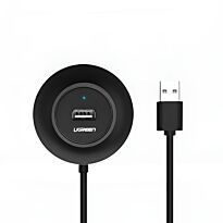 UGREEN 4-IN 1 USB 2.0 Hub (20777) - Black