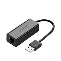 UGREEN CR110 Ethernet Adapter | USB 2.0 to RJ45 - Black