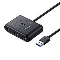 UGREEN 4-Port USB 3.0 Hub with Micro USB | 5Gbps Data Transfer - 1m