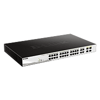 D-LINK 24 POE 10/100/1000 PORTS+4 GIGABIT SFP PORTS