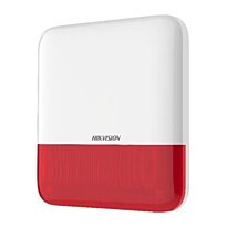 Hikvision AX Pro Wireless External Sounder Red