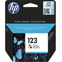 HP 123 Tri-color Original Ink Cartridge