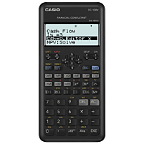Casio FC-100V-W Financial Calculator Silver
