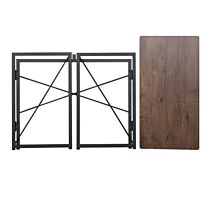 SkyBright Folding Desk No Assembly Required Office Desk Work Desk