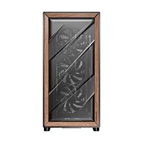 Antec FLUX ATX WOOD Mid Tower Gaming Chassis  Black