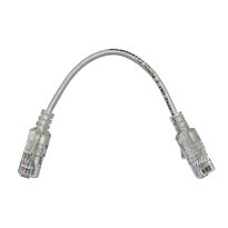 Linkbasic 22cm UTP Cat6 Nano Thin Patch Cable Grey