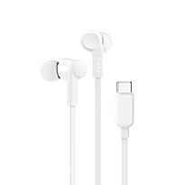 Belkin - SoundForm Wired Earbuds with USB-C Connector G3H0002BTWHT White