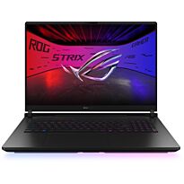 ASUS G835LW-U93220B0W ROG STRIX SCAR 18 2025 Intel Core Ultra 9 275HX 5.4GHz 24-Core 18 inch WQXGA (2560x1600) Mini LED 240Hz G-Sync 32GB(2x16GB) DDR5-5600MHz NVIDIA GeForce RTX 5080 16GB GDDR7 2TB PCIe 4.0 NVMe M.2 SSD Windows 11 Home Gaming Laptop