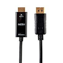 Gizzu 4K60Hz DisplayPort to HDMI Cable 1.5m