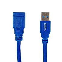 Gizzu USB 3.0 Extension Cable 5m - Blue