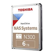 Toshiba 6TB N300 NAS 3.5-Inch Hard Drive