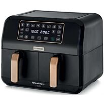 Kenwood Dual K Healthy Fry Airfryer Black