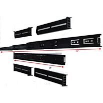 NetiX Universal Rack Mounting Adjustable Sliding Rail Single