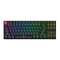 Keychron K8 QMK 80% TKL Wireless Mechanical Keyboard V2 Red Switches - Black